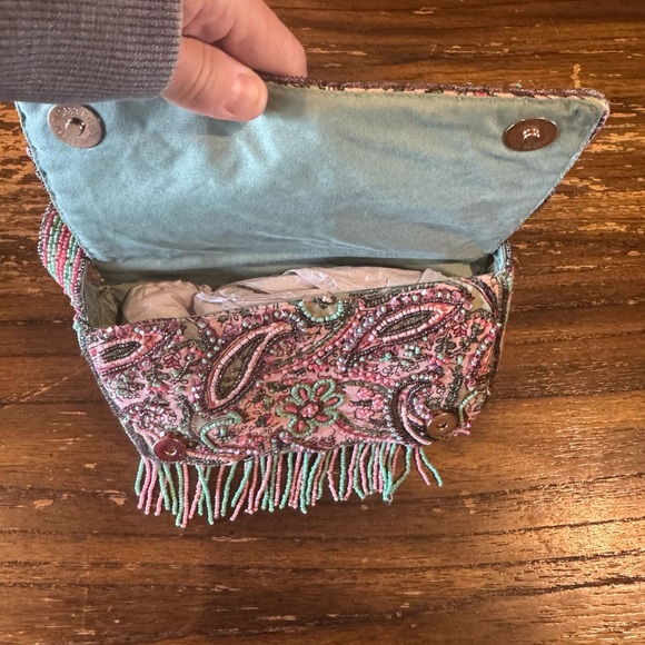 Marshalls Floral Embellished Clutch - Picture 3 of 3